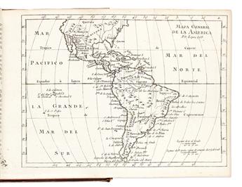 (SPANISH AMERICA.) Tomas Lopez. Atlas Geographico de la America Septentrional y Meridional.